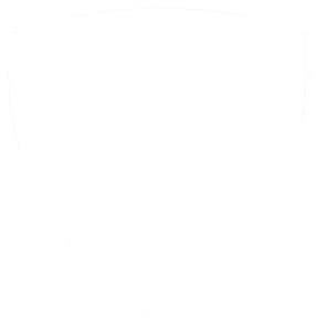 black leaf clover shield white outline vectorized result